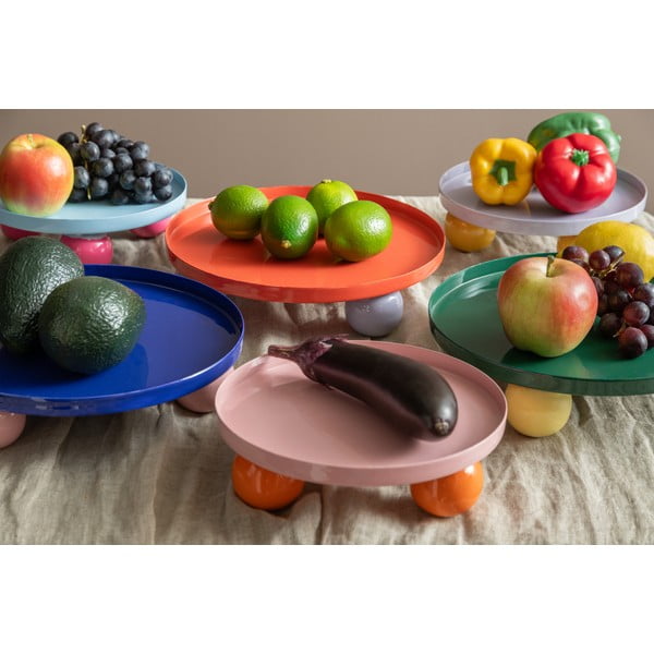 Metāla dekoratīva paplāte ø 25 cm Double Funky – PT LIVING-image-2