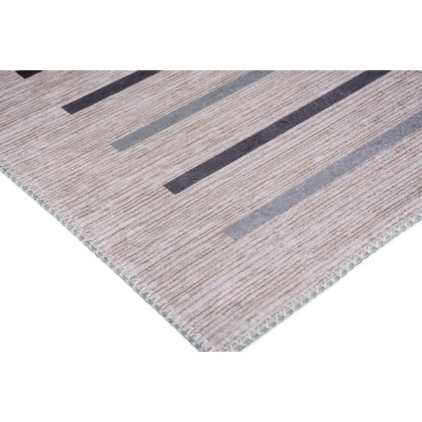 Gaiši brūns mazgājams paklājs 120x180 cm – Vitaus-image-2