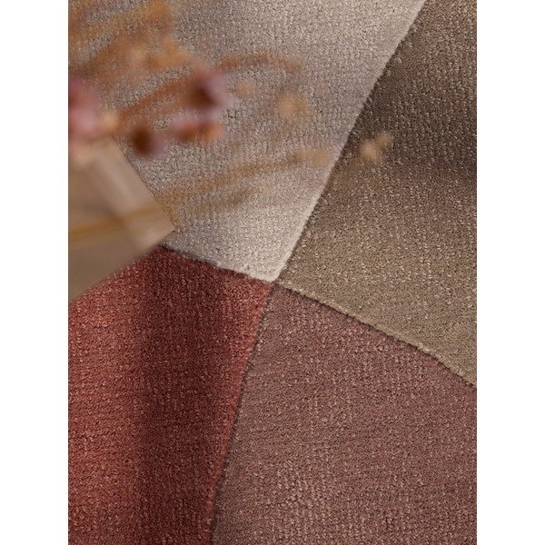 Bēšs ar rokām darināts vilnas apaļš paklājs ø 200 cm Hackney Clarissa – Ted Baker-image-2