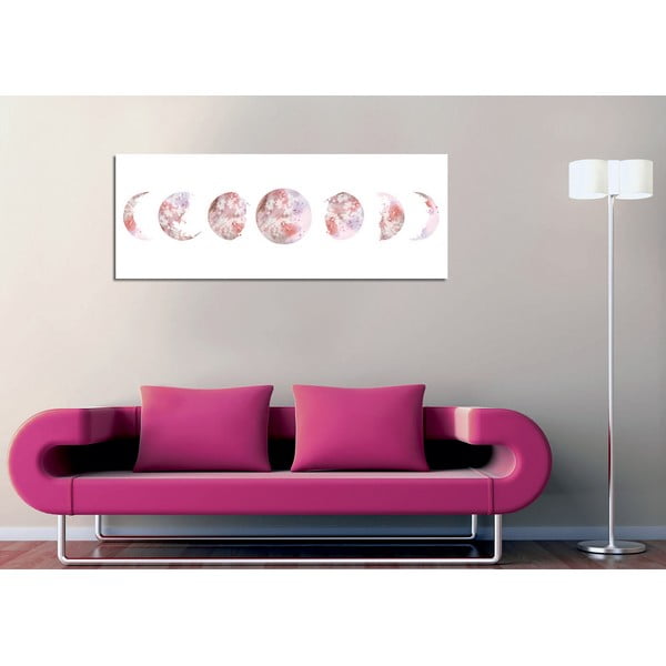 Glezna 80x30 cm Moon – Wallity-image-2