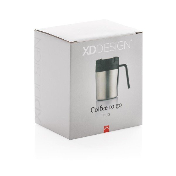 Termo krūze ar sudraba XD dizainu Coffee to Go, 160 ml-image-3