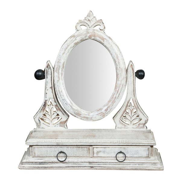 Galda spogulis ar 2 atvilktnēm Crido Consulting Caroline