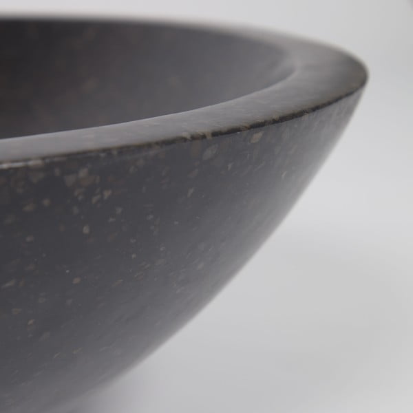 Melna teraco izlietne Kave Home Sunday, ø 40 cm-image-2