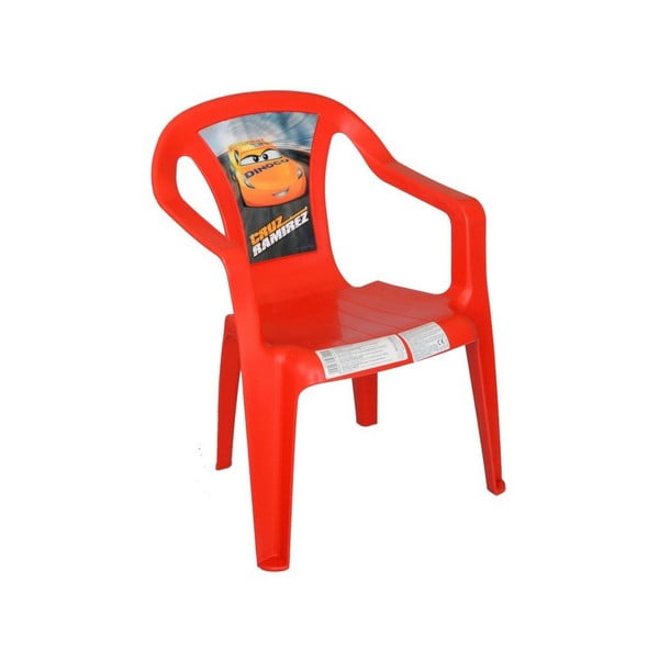 Sarkans dārza krēsls Bambini Disney Cars – Bibl