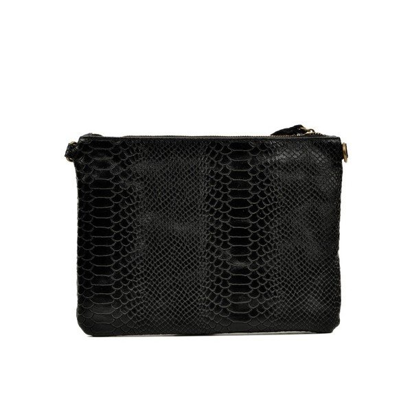 Melna ādas somiņa Luisa Vannini Dahlia Black Black-image-3