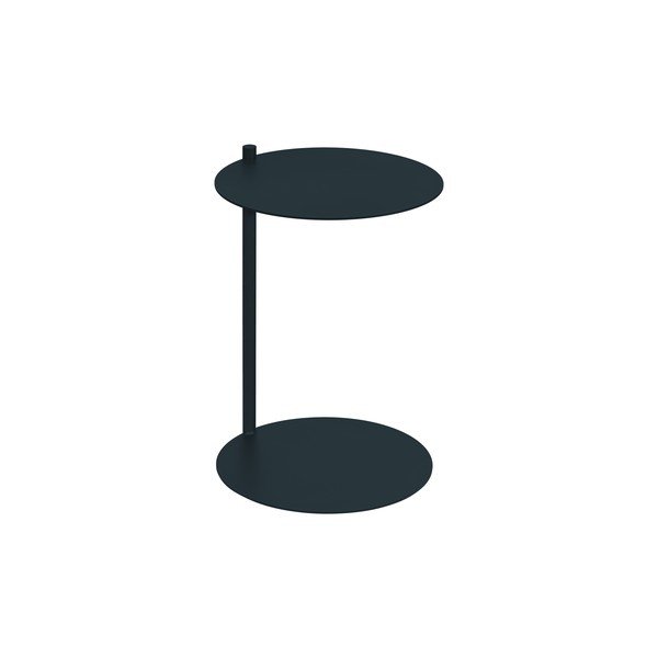 Tērauda apaļš sānu galdiņš 41x40 cm Ande – noo.ma