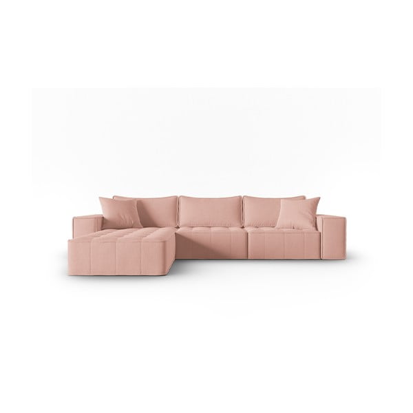 Rozā stūra dīvāns (ar kreiso stūri) Mike – Micadoni Home