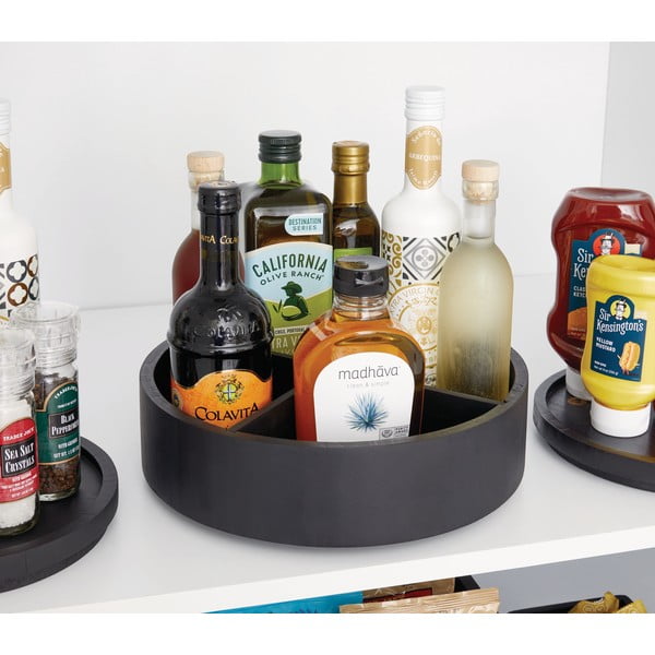 Koka grozāms garšvielu organizators Merry-go-round – iDesign/The Home Edit-image-1