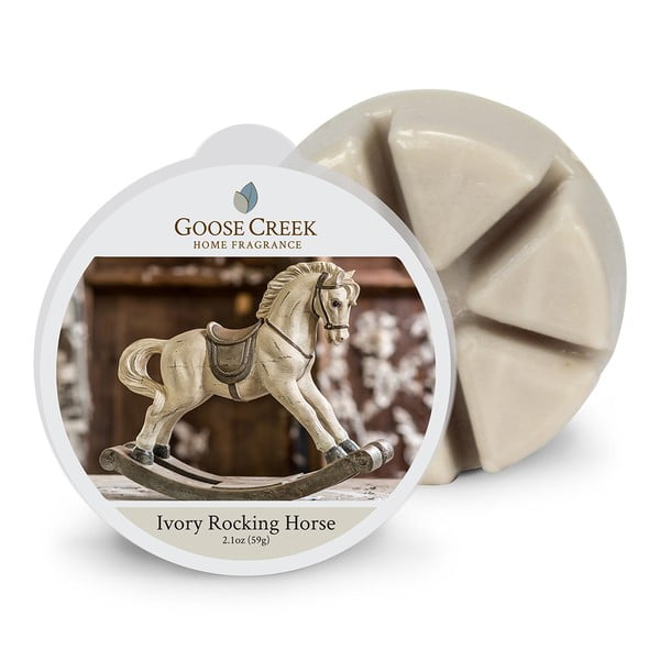 Aromterapijas vasks Goose Creek Ivory Rocking Horse, 65 stundas degšanas laiks