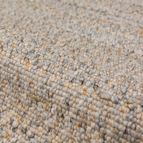 Dzeltens/gaiši pelēks ar rokām darināts paklājs 120x170 cm Finley – Flair Rugs-image-2