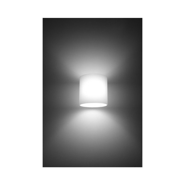 Balta sienas lampa Sollux Gino-image-2