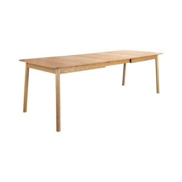 Izvelkams ēdamgalds ar ozolkoka imitācijas galda virsmu 90x180 cm Glimps – Zuiver-image-2