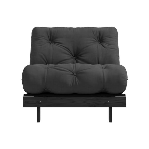 Izvelkamais krēsls Karup Design Roots Black/Dark Grey-image-1