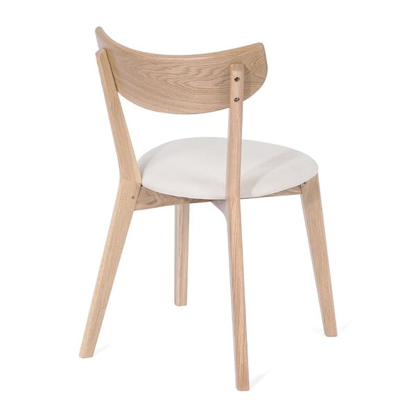 Ozolkoka ēdamistabas krēsls ar baltu sēdekli Arch – Bonami Selection-image-2