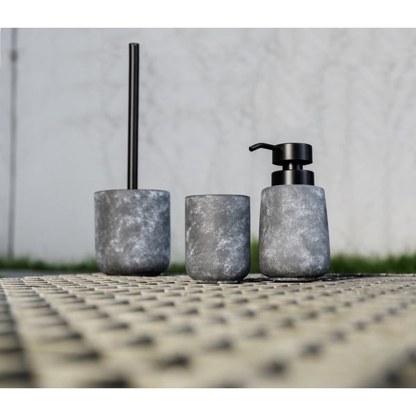 Pelēka keramikas tualetes birste Sacile – Wenko-image-1