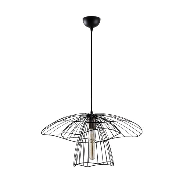 Melna piekaramā lampa ø 50 cm Tel – Opviq lights