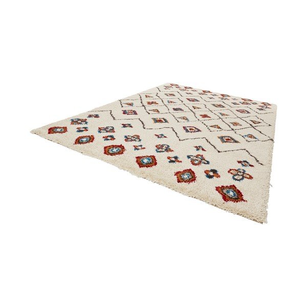 Krēmkrāsas un sarkans paklājs Mint Rugs Allure Ronno Creme, 200 x 290 cm-image-2