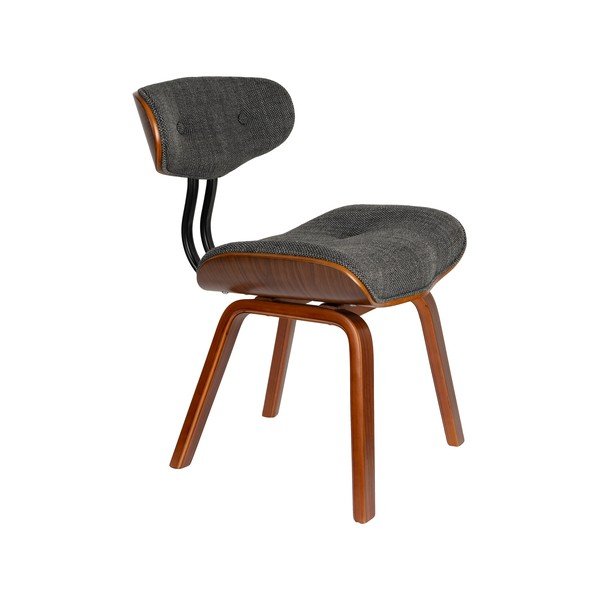 Pelēks/brūns polsterēts pusdienu krēsls Blackwood – Dutchbone