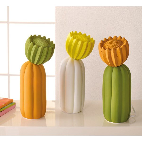 Zaļš gaismas dekors ar vadu ø 10 cm Cactus – Brandani-image-2