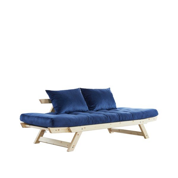 Mainīgs dīvāns Karup Bebop Natural/Velvet Navy-image-4