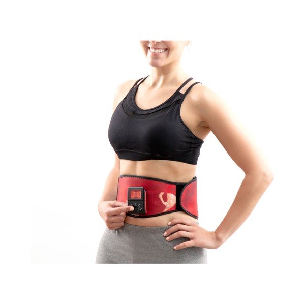 InnovaGoods Abdo King sarkanā elektrostimulācijas josta-image-2