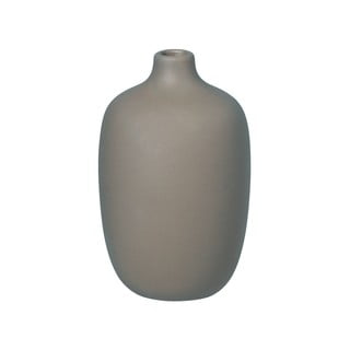 Pelēka keramikas vāze Blomus Ceola, augstums 12 cm