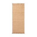 Dabīga toņa divpusējs/ar rokām darināts džutas celiņa paklājs 80x300 cm Fjord – Hanse Home