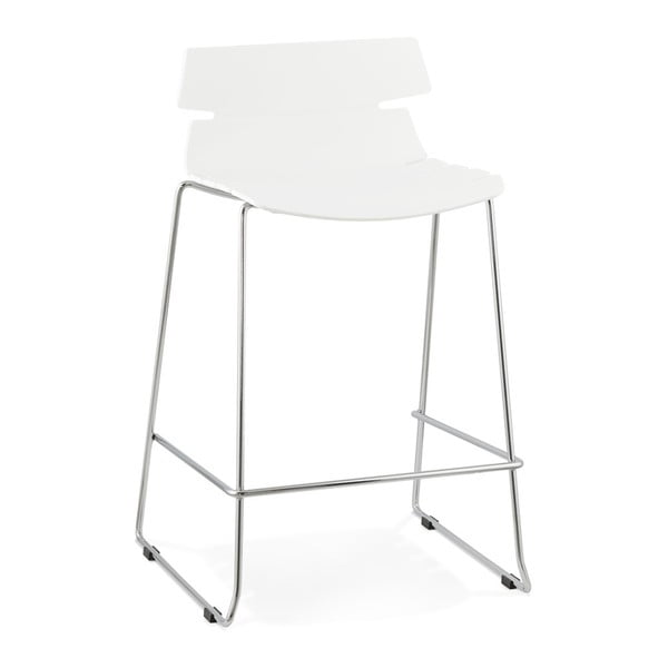 Balts bāra krēsls Kokoon Design Reny