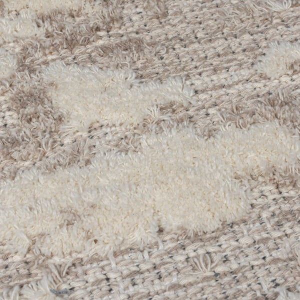 Pelēkbēšs mazgājams paklājs 78x150 cm Connely – Flair Rugs-image-3