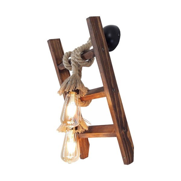 Koka sienas lampa Merdiven-image-1