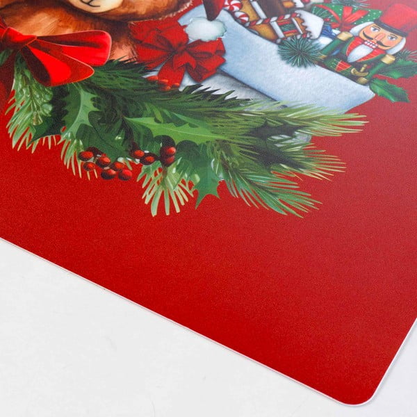 Plastmasas galda paliktnis ar Ziemassvētku motīvu 28,5x44 cm Cadocha – douceur d'intérieur-image-1