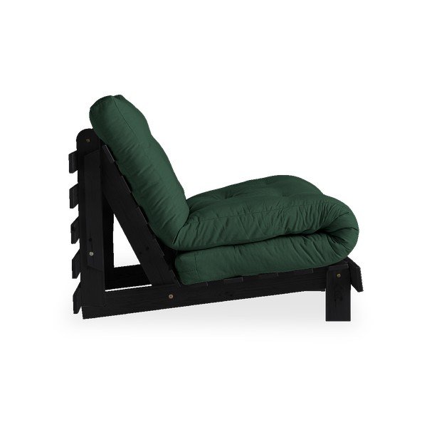 Maināms krēsls Karup Design Roots Black/Dark Green-image-3