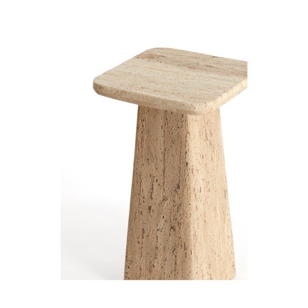 Sānu galdiņš ar akmens galda virsmu 30x30 cm Kepami – Light & Living-image-4