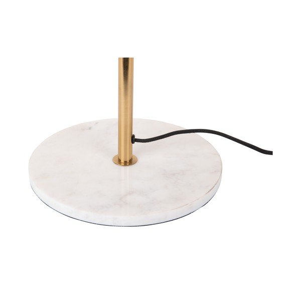 Melna/zelta krāsas stāvlampa ar metāla abažūru (augstums 154 cm) Waved – Leitmotiv-image-2