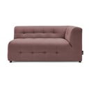 Tumši rozā dīvāna modulis (labais stūris) Kleber – Bobochic Paris