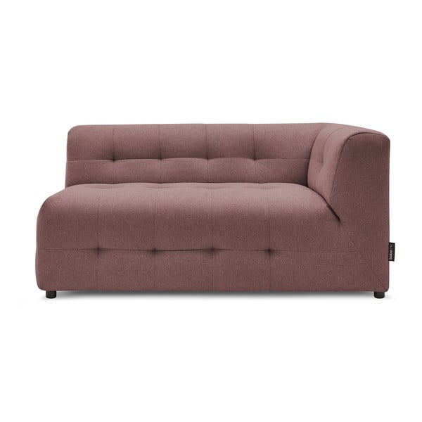 Tumši rozā dīvāna modulis (labais stūris) Kleber – Bobochic Paris