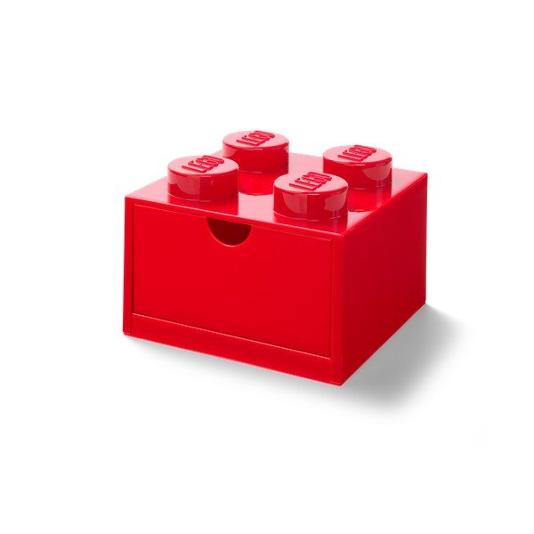 Sarkana galda kaste ar atvilktni LEGO®, 15 x 16 cm-image-1