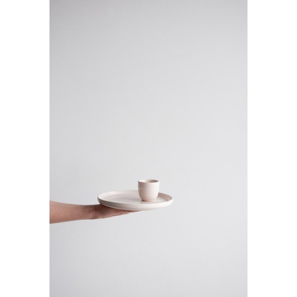 Gaiši rozā keramikas krūze ÅOOMI Dust 80 ml-image-1