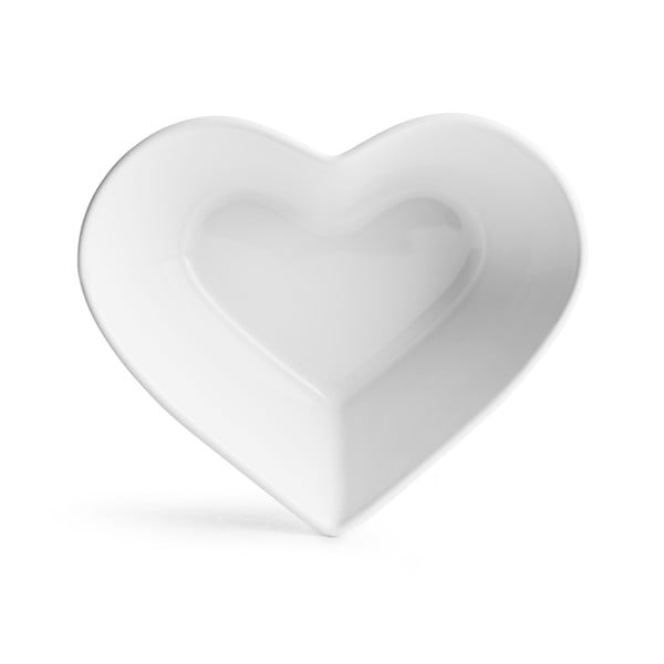 Porcelāna sirds formas trauks Sagaform Heart