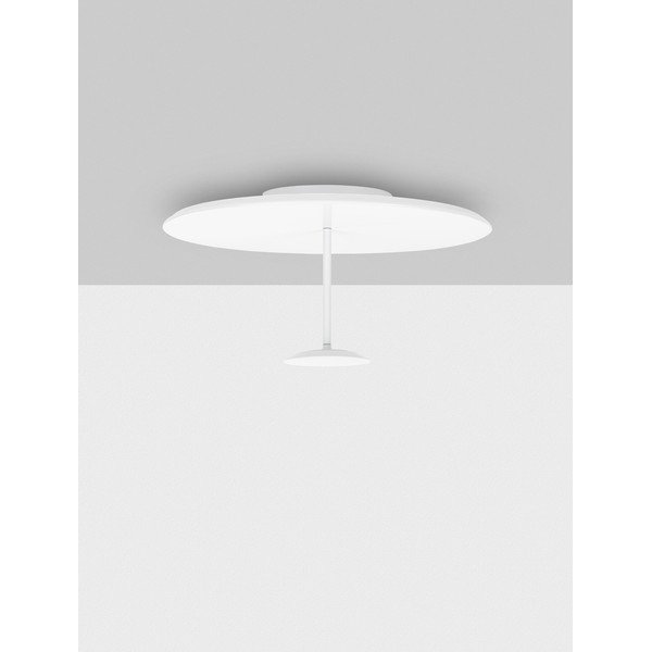 Matēti balta tērauda LED griestu lampa ar regulējamu spilgtumu Nima – Nova Luce-image-4