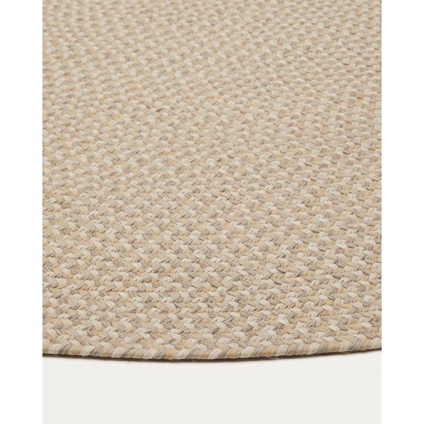 Bēšs āra paklājs no pārstrādātas šķiedras 160x230 cm Rodhe – Kave Home-image-4