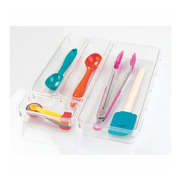 4 InterDesign Linus organizatoru komplekts-image-1