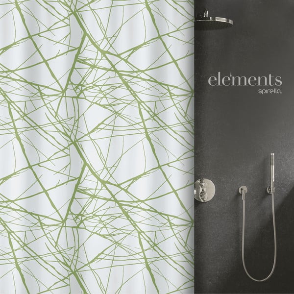 Dušas aizkars 180x200 cm Fores – Spirella-image-1