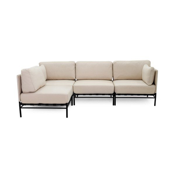 Bēšs dārza modulārais dīvāns 234 cm Dandy – Sit Sit-image-2