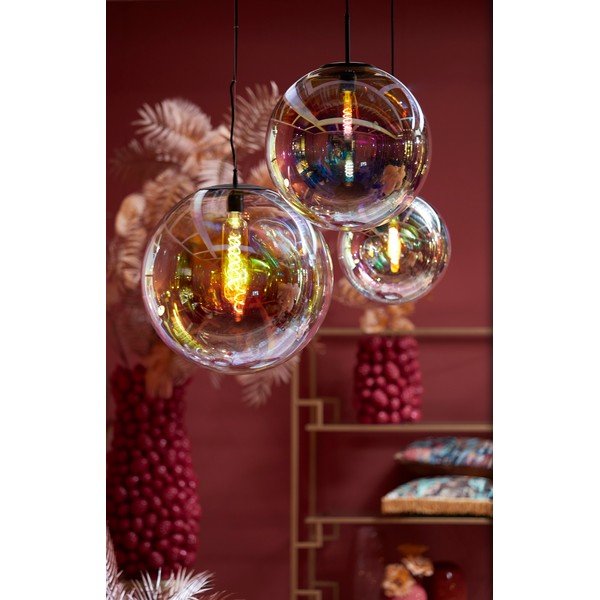 Piekaramā lampa ar stikla abažūru ø 30 cm Medina – Light & Living-image-1