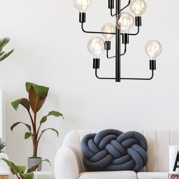 Melns piekaramais gaismeklis – LAMKUR-image-2