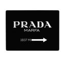 Melns galda paliktnis Black Prada – Little Nice Things