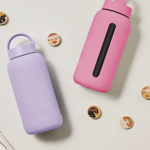 Gaiši violeta pudele ceļojumiem 720 ml Pastel Lilac – Muuki-image-1