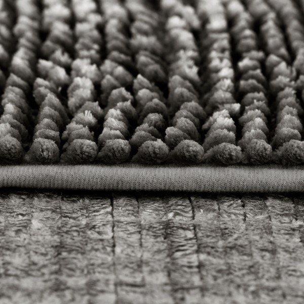 Tumši pelēki vannas istabas paklājiņi tualetei (2 gab.) 80x50 cm Bati – Restilo-image-4