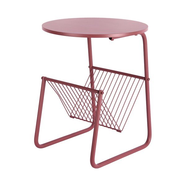 Metāla apaļš sānu galdiņš ø 40 cm Riqueza Revista – Leitmotiv